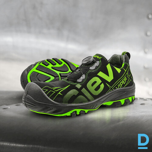 SIEVI VIPER ROLLER PLUS Darba Kurpes Boa Fit S3 SC FO SRC Breathable Durable Sporty Green Black FINLAND Drošības Darba Apavi Specapavi Aizsargapavi