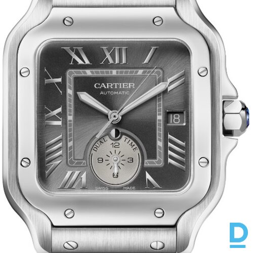 Pārdod Cartier Santos de Cartier Large Dual Time