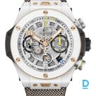 For sale Hublot Big Bang Reloaded Kylian Mbappé White Ceramic 44mm