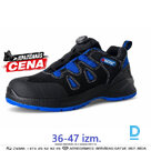 ENIF Work Shoes Quick Closure S1P SR PU Slip Resistant Breathable Modern Design Black Blue Work Safety Shoes Special Shoes Safety Shoes