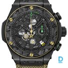 Pārdod Hublot Big Bang Reloaded Usain Bolt Ceramic Carbon 44mm