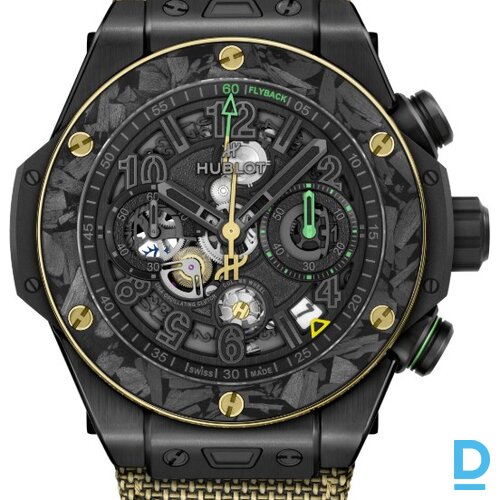 Pārdod Hublot Big Bang Reloaded Usain Bolt Ceramic Carbon 44mm