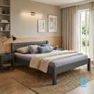 Solid Wood Bed, Ash, Oak, Pine
