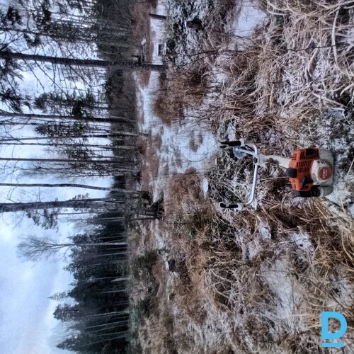 Pļaujam un stādām! Divi vīri ar savu tehniku (Talsi + 80km) Pļaujam un stādām! Divi vīri ar savu tehniku (Talsi + 80km)