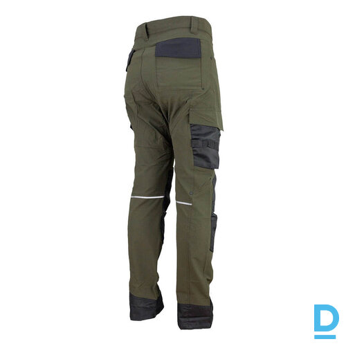 Darba Bikses Elastīgas URGENT 768 Flexi Elastan Nylon Work Trousers Multipocket Olive Green Black Drošības Darba Apģērbi Specapģērbi Aizsargapģērbi Darba Bikses Elastīgas URGENT 768 Flexi Elastan Nylon Work Trousers Multipocket Olive Green Black Drošības Darba Apģērbi Specapģērbi Aizsargapģērbi
