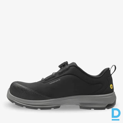 FLUX Safety Jogger Darba Kurpes TLS Ātrā Aizdare S3S SR SC FO ESD CI Lightweight Comfortable Grey BELGIUM Drošības Darba Apavi Specapavi Aizsargapavi
