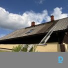 Roof cleaning in Saldus