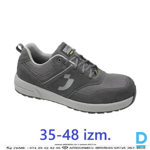 TOPSKATE LOW Safety Jogger Darba Kurpes S3S SR FO HI HRO CI ESD Water Resistant Slip Resistant Dark Grey BELGIUM Drošības Darba Apavi Specapavi Aizsargapavi