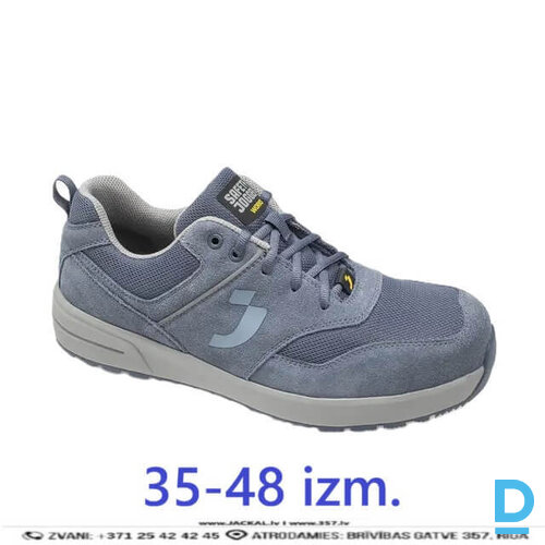 TOPSKATE LOW Safety Jogger Darba Kurpes S3S SR FO HI HRO CI ESD Water Resistant Slip Resistant Blue BELGIUM Drošības Darba Apavi Specapavi Aizsargapavi