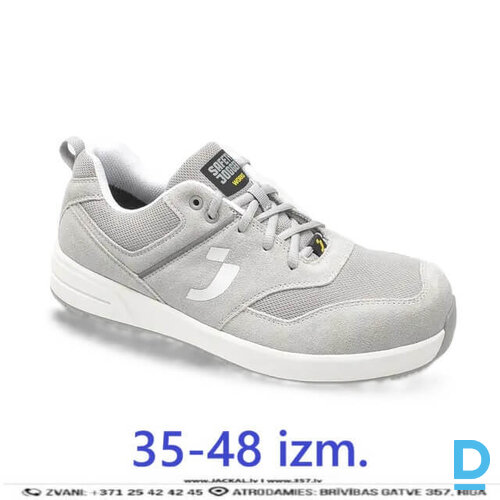 TOPSKATE LOW Safety Jogger Darba Kurpes S3S SR FO HI HRO CI ESD Water Resistant Slip Resistant Light Grey BELGIUM Drošības Darba Apavi Specapavi Aizsargapavi