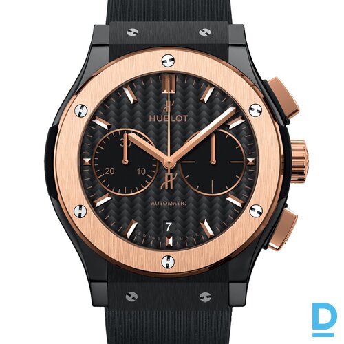 Pārdod Hublot Classic Fusion 45 Chronograph Ceramic King Gold