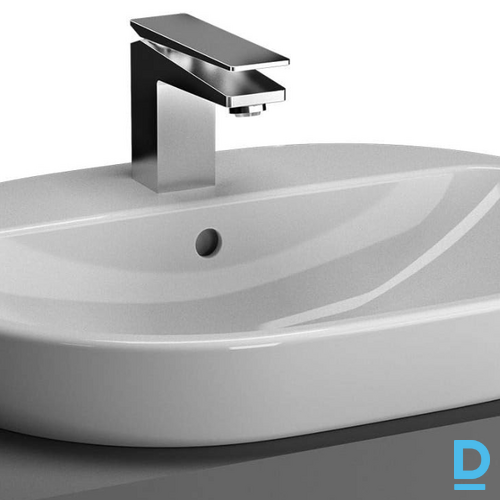 Vitra Metropole ovāla, antibakteriāla, iebūvējama izlietne 595 mm