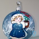 Девушка с цветком