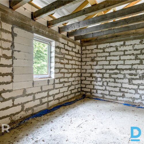 Pārdošanā divstāvu jaunbūve ar 10.8 ha zemi ainaviskā, dabas ieskautā vietā pie 