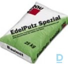 Decorative plaster Edelputz special Kratz 2mm, cottage cheese gray
