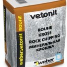 Stone chips - white weber.vetonit SR2