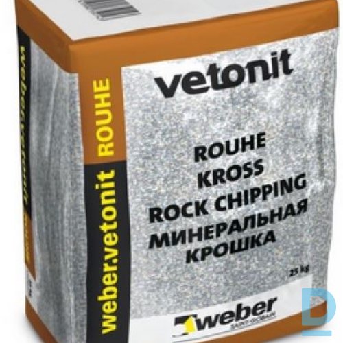 Akmens šķembas - baltas weber.vetonit SR2