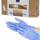 Gloves ABENA, Nitrile, size XL, without powder, Blue