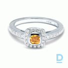 Ring with Yellow Diamond