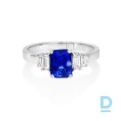 Sapphire &amp; Diamond ring
