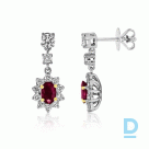 Ruby &amp; Diamond Earrings