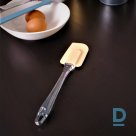 Cream silicone spatula