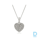 Diamond Pendant in Heart Shape