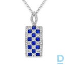 Sapphire and Diamond pendant