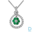 Emerald &amp; Diamond Pendant