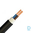 Cable CYKY 2x1.5mm² black 0.45 / 0.75kV