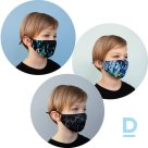 Children's face mask set - geometry