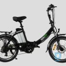 Pārdod, Elektriskais velosipēds Moki Divritenis E-BIKE 20″, TDN02Z-H,black, saliekamais