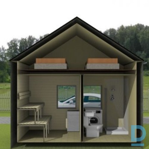 Karkasa pirts māja 31 m2