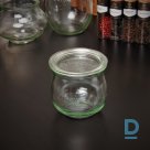 Weck glass jar with lid TULPE 370 ml
