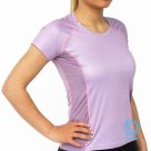 Tight-fitting sports t-shirt Cool pink