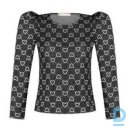 Viscose sweater with print, Rinascimento for sale