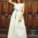 Продам - белое платье с поясом, Rinascimento.
