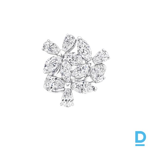 Pārdod Graff Triple Classic Butterfly Diamond Ring (Size 53)