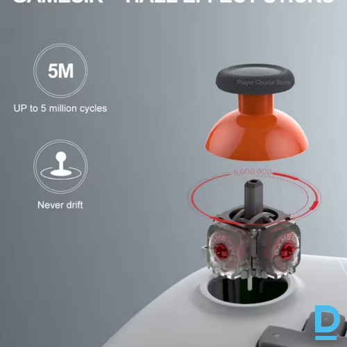 Pārdodu GameSir Nova Lite spēļu vadības ierīci, PC Switch 2 spēļu kontrolieri, Nintendo Switch 2 spēļu kontrolieri (Steam, iOS un Android, Hall Effect) un Nova Lite kursorsviru. Spēļu konsoles un aksesuāri.