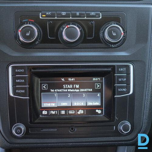 No Zviedrijas VW Caddy Maxi 2017. gada 2.0 TDI, DSG No Zviedrijas VW Caddy Maxi 2017. gada 2.0 TDI, DSG