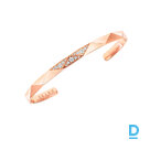 For sale Graff Laurence Graff Signature Faceted Diamond Bangle