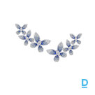 Pārdod Graff Butterfly Sapphire, Tourmaline and Diamond Ear Climbers