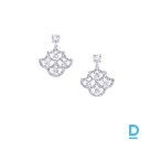 For sale Graff Graff Icon Silhouette Diamond Earrings