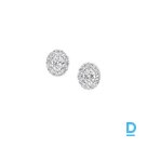 For sale Graff Icon Oval Diamond Stud Earrings