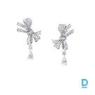 For sale Graff Tilda's Bow Classic Diamond Drop Earrings