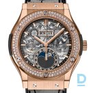 For sale Hublot Classic Fusion 42 Aerofusion Moonphase King Gold Diamonds