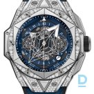 For sale Hublot Big Bang Sang Bleu II Titanium Blue Pave