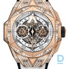 Pārdod Hublot Big Bang Sang Bleu II King Gold White Pave