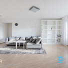 A spacious and cosy one-bedroom apartment with a balcony is for sale in a green 