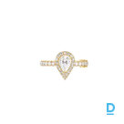 For sale Messika My Twin Mono Earring Middle Pear Diamond 0.10ct
